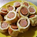 kaz～kaz～⭐'s cooksnap of when they made 油揚げウインナー巻き.