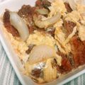 まぶたん's cooksnap of when they made 簡単　カツ丼.