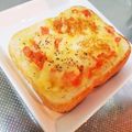 キュリあす's cooksnap of when they made ピリリ大人味☆鮭フレークトースト.