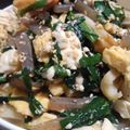 あふぉん's cooksnap of when they made 簡単♪めんつゆでほっこり♪ニラ卵炒り豆腐.