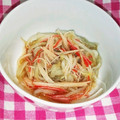 セロりえぴよ's cooksnap of when they made 簡単あっさり☆もやしとカニカマのナムル.