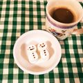 ポインターこが's cooksnap of when they made マシュマロスノーマン♪コーヒー/ココア.
