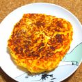 nosso's cooksnap of when they made 水だけ！ふわふわにんじんパンケーキ.