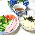tennisnoah's cooksnap of when they made 母の味♪冷やしうどん（ピーナッツタレ）.