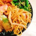 おかぶ〜ま's cooksnap of when they made お弁当に☆くっつかない焼きそば.