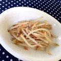 まこさんど's cooksnap of when they made 油なし☆モヤシと桜エビの塩・胡椒炒め.
