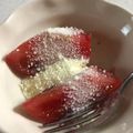 もきち☆'s cooksnap of when they made スキムミルクトマト.