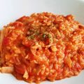 ゆみのブーフ's cooksnap of when they made 固くなったご飯でトマトリゾット♪.