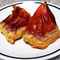 さくらりんごはな's cooksnap of when they made ＊生ハムとチーズのベジトマト巾着天ぷら＊.