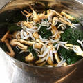 CHICHI☆PAY's cooksnap of when they made しらすと油揚げのほうれん草のおひたし.