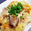 かぉちゃん♥'s cooksnap of when they made 柔らか麺de野菜たっぷりあんかけ焼きそば.