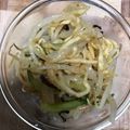 なつきよう's cooksnap of when they made 切干大根ときゅうりともやしのサラダ！.