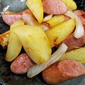 quuumi0702's cooksnap of when they made 簡単美味♫10分でジャーマンポテト.