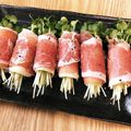 ちゃちゃふく's cooksnap of when they made ✿生ハムとチーズのかいわれ巻き✿.