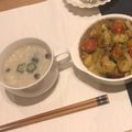 ＊mahoo＊'s cooksnap of when they made 優しい味わい♪オクラの塩昆布ミルクスープ.