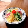 ゆちょん☆'s cooksnap of when they made 冷やし中華のトッピング〜(o˘◡˘o)♡.