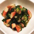 ★☆あきまり☆★'s cooksnap of when they made 5分で！簡単わかめときゅうりの酢の物.