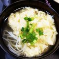 かぉちゃん♥'s cooksnap of when they made かきたま汁にゅうめん.