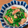 もゆこもゆこ's cooksnap of when they made ～ほうれん草とトマトのお浸し風サラダ～.