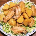 3girlsのまま☆'s cooksnap of when they made 簡単！手羽元と新じゃがのホロホロ煮込み.