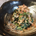 坊とリトル坊のママ's cooksnap of when they made 小松菜の香ばしマヨ和え.