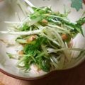 ねこはがき's cooksnap of when they made 水菜とベーコンのサラダ.