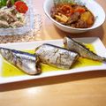 runa10's cooksnap of when they made 圧力鍋で☆秋刀魚のコンフィ(覚書き).