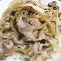 みっくママ's cooksnap of when they made もやしたっぷり☆ボリューム豚丼.