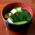 キョーマキ's cooksnap of when they made 簡単♪＊ほうれん草と豆腐のおすまし＊.