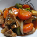 クックH86AFM☆'s cooksnap of when they made 鶏もも肉の簡単酢豚風♪揚げない酢豚のタレ.