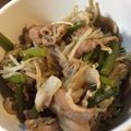 BlueRose♪'s cooksnap of when they made 豚肉とニラもやしのプルコギ風炒め.