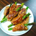 ママぶた's cooksnap of when they made 簡単！ アスパラつくね！.