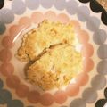 サヤ：−）'s cooksnap of when they made 離乳食♡麩わ麩わお豆腐ハンバーグ.
