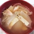 y____○'s cooksnap of when they made トロトロ新たまねぎとベーコンのスープ.