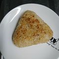 tamotan∞'s cooksnap of when they made 朝からモリモリ！味つけ控えめ焼おにぎり.