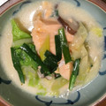 yuki_w's cooksnap of when they made お魚のソーセージと鮭の中華風クリーム煮.