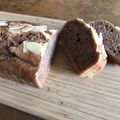 ニコモデ's cooksnap of when they made 簡単！混ぜるだけHM豆腐ココアパウンド.