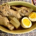こうきとだいきママ's cooksnap of when they made ＊手羽元と大根の旨辛煮.