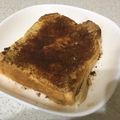 れでよと's cooksnap of when they made 梨湖のシナモンシュガートースト.
