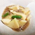 まぶたん's cooksnap of when they made たけのこのたっぷりそぼろ煮.