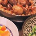 tetricot's cooksnap of when they made 砂肝と蒟蒻のコチュジャン炒め.
