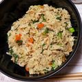 佳世♪'s cooksnap of when they made 春菊嫌いでも食べられる「春菊ツナご飯」.