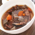 cloud's cooksnap of when they made 大根とこんにゃくのとろとろ♪牛すじ煮込み.