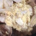 クックZ8J4H4☆'s cooksnap of when they made 簡単☆白だし入り親子丼.