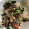Kaffy10's cooksnap of when they made サバ水煮と新玉ねぎのオイスター炒め.