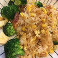 シングルアイシャドウ's cooksnap of when they made 一人暮らしの簡単ツナコーン炒飯.