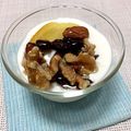 フジぽん's cooksnap of when they made ヨーグルトにナッツ&レーズン.