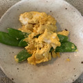 ミックエムスリー's cooksnap of when they made 絹さやの卵とじ.