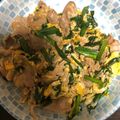 にむばすしゅたーぜん's cooksnap of when they made ズボラさんの豚ニラ卵炒め.