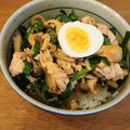 ♡ｍｉｋｉ♡'s cooksnap of when they made 簡単！ピリ辛豚ニラ丼.